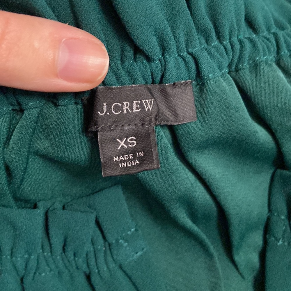 J. Crew Ruffleneck Top - Picture 3 of 5
